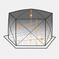 Размеры палатки