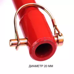 Мотобур (бензобур) Iron Mole E68 Tandem со шнеком для земли N1 150x1000 мм, изображение 2