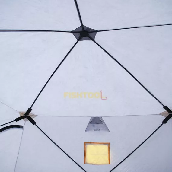 Внутри палатки Pentahouse 5T