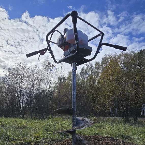 Аренда мотобура для тяжелого грунта Iron Mole C5R Megadrill, изображение 4