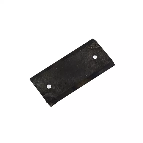 Нож двухсторонний CRB 200 мм с карбидными наплавками для шнекового бура N1 и Flatr